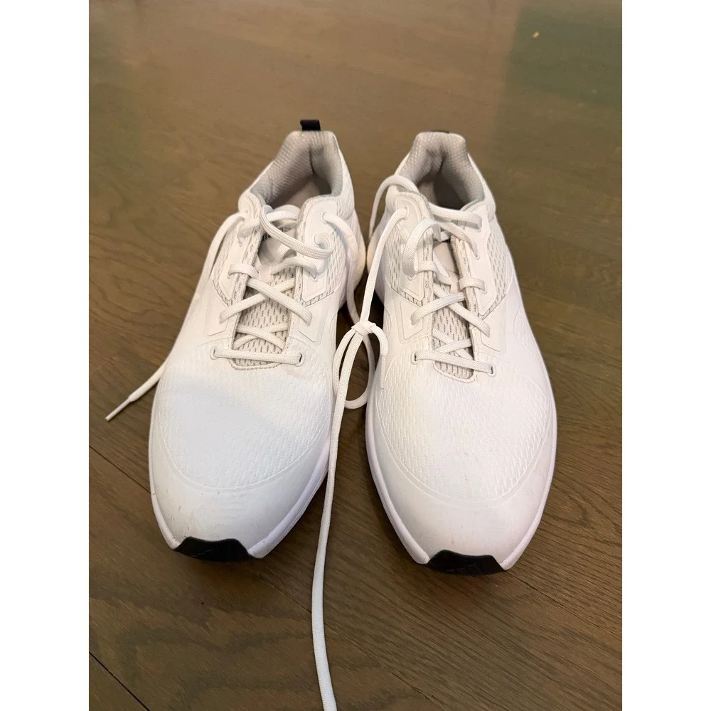 Adidas Solarmotion Spikeless Golf Shoes White Silver GX6425 Mens Size 14